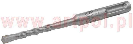 Artpol Diamond Drill Carbide with SDS Plus Shank for Masonry, Glass and Tiles 6x110mm