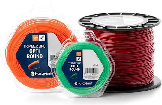 Husqvarna Opti Round Brush Cutter Trimmer Line 2.4mm 15m 597 66 88-20