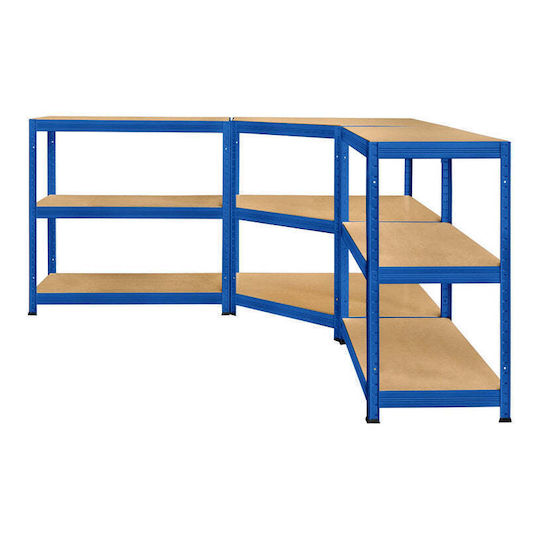Kovona Γωνιακή Ραφιέρα Dexion 90x45x180εκ. με 4 Ράφια