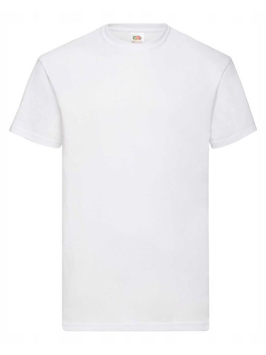 Fruit of the Loom Valueweight Unisex Short Sleeve Promotional T-Shirt White