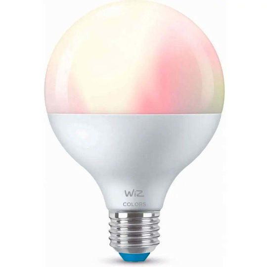 Philips Смарт крушка LED 11W за фасунга E27 и форма G95 RGBW