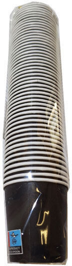 Tefaco Disposable Cup Paper Black 120ml 50pcs