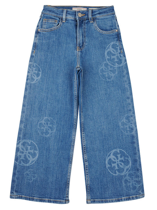 Guess Παιδικό Τζιν Παντελόνι Μπλε Guess Παιδικό Τζιν Παντελόνι Μπλε
