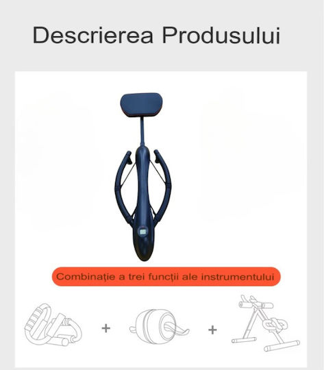 Arvada Dragonfly Fit Ld/tf-01 Dispozitiv Fitness – Echipament Versatil Complet Pentru Antrenamente De Forță Abdomen Nucleu Ideal Pentru Acasă Sală Birou Negru