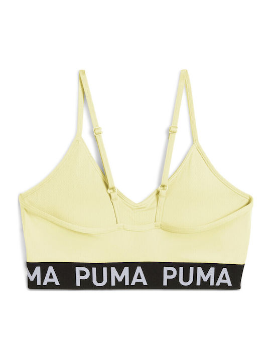 Frauen Sport-BH Soft Yellow