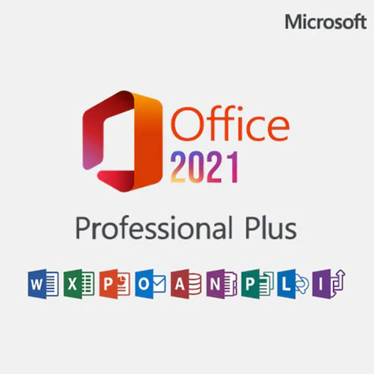 Microsoft Office Professional Plus 2021 Πολύγλωσσο σε Ηλεκτρονική άδεια για 1 Χρήστη