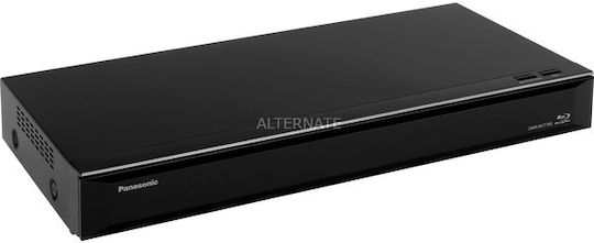 Panasonic Blu-Ray Player DMR-BCT760AG Built-in WiFi with Blu-Ray/DVD Recording Capability Black