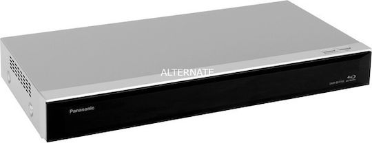 Panasonic Blu-Ray Player DMR-BST765AG Built-in WiFi with Blu-Ray/DVD Recording and USB Media Player Capability Silver