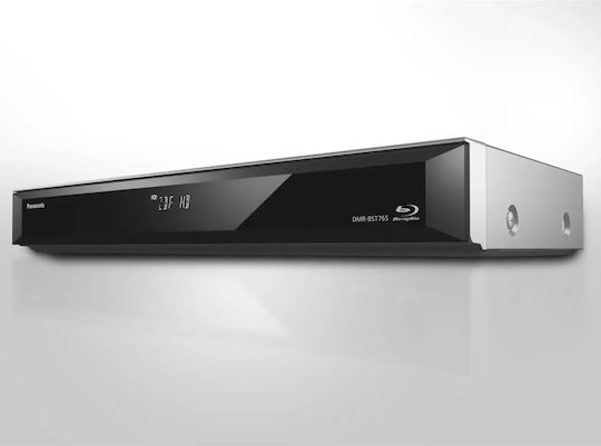 Panasonic Blu-Ray Player DMR-BST765AG Built-in WiFi with Blu-Ray/DVD Recording and USB Media Player Capability Silver