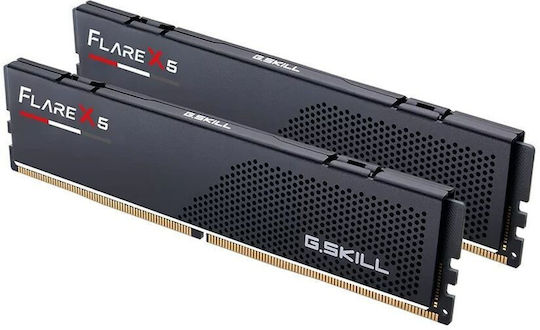 G.Skill Flare X5 EXPO 128GB DDR5 RAM с 2 модула (2x64GB) и Скорост 6000 за Настолен Компютър