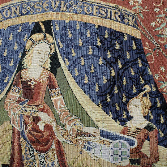 Signare Ταπισερί Τοίχου 140x117cm – Lady & Unicorn A Mon Seul Desir