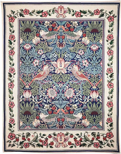 Signare Ταπισερί Τοίχου 109x139cm – William Morris Strawberry Thief Blue Signare Ταπισερί Τοίχου 109x139cm – William Morris Strawberry Thief Blue
