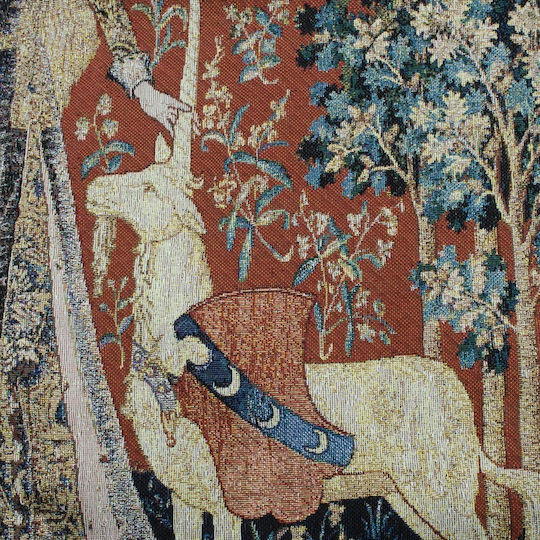 Signare Wall Tapestry 85x120cm – Lady & Unicorn Sense Touch