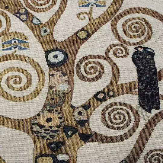 Signare Woven Tapestry Wall Hanging 138x82cm – Gustav Klimt Tree of Life