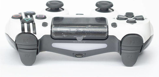 Doubleshock FIFA Real Ασύρματο Gamepad για PS4 Λευκό
