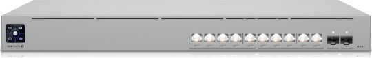 Ubiquiti Pro XG 10 PoE Managed L3 PoE+ Switch with 10 Ethernet Ports and 2 SFP Ports