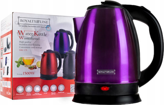 Royalty Line Kettle 1.7lt 1500W Purple