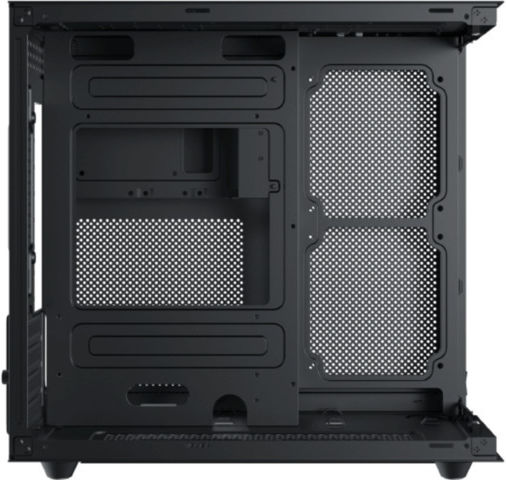 Xigmatek Aqua M Lite Gaming Mini-Turm Computergehäuse mit Seitenfenster und ARGB-Beleuchtung Schwarz