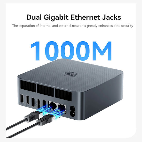 Beelink EQi12 Mini PC (Core i5-1235U/16GB DDR4/500GB SSD/W11 Pro)