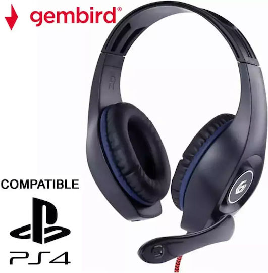 Gembird GHS-05-B On Ear Gaming Headset με σύνδεση 3.5mm