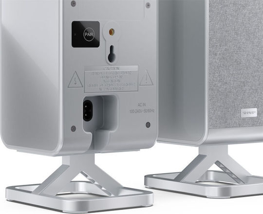 Sharp Active Speaker 2 No of Drivers 200W Silver (Pair)