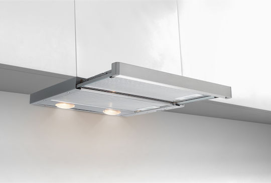 Beko Συρόμενος Απορροφητήρας 59.8cm Inox