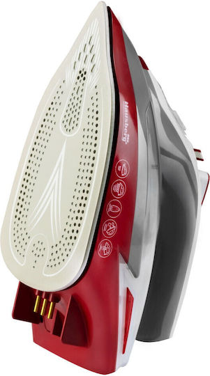 Hausberg HB-7895 Σίδερο Ατμού 2300W με Κεραμική Πλάκα και Συνεχόμενη Παροχή Ατμού 5gr/min