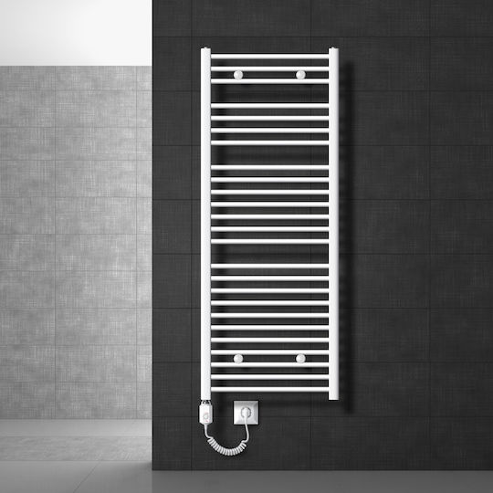 LuxeBath Ηλεκτρική Πετσετοκρεμάστρα 1200W 150x60cm Λευκή