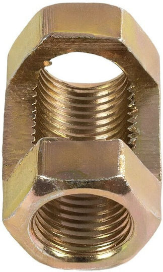 Globostar Pipeadapt 79595 Metal DIY Connector for Solid Lighting Pipes M1.3 X W1.3 X H2.5cm Pack of 10 Pieces