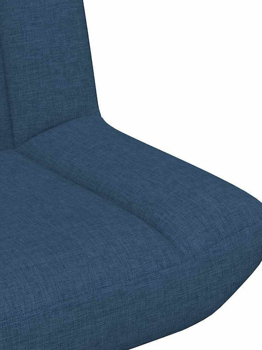 Въртяща се Стол Гост в Син Цвят 63x75x76см 1бр