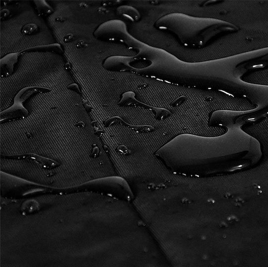Aptel Waterproof Chaise Lounge Cover Black 200x70x68cm