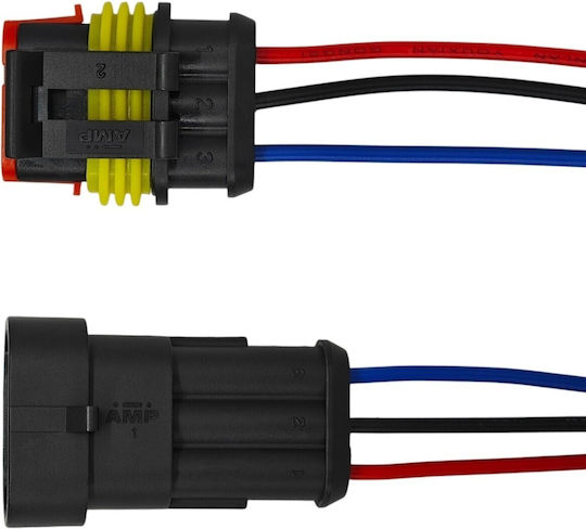 Superseal 3 Pin Watertight Connector