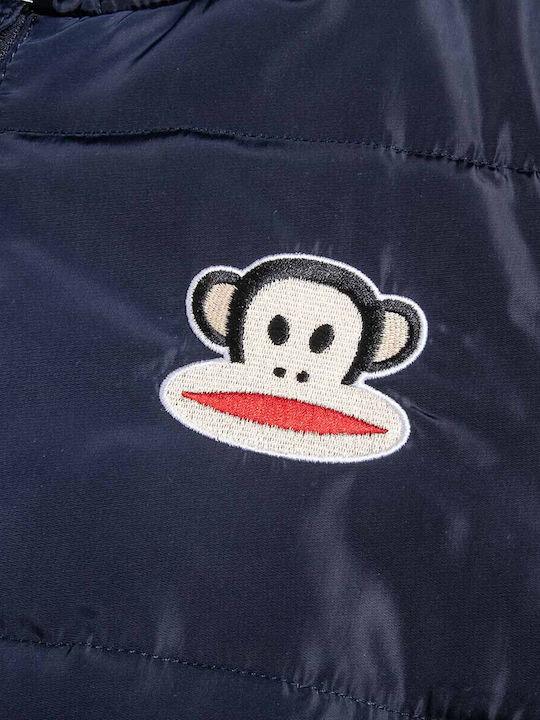Kids' Casual Jacket with Hood Navy Blue