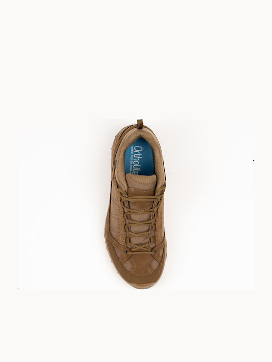Lytos Cosmic Men's Waterproof Brown Hiking Shoes