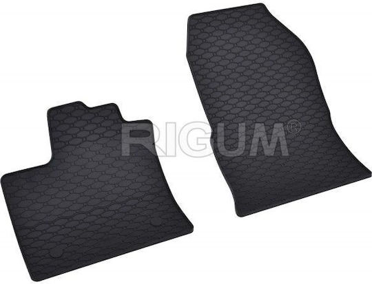 Rigum Front Mats 2pcs for Renault Express Van Black