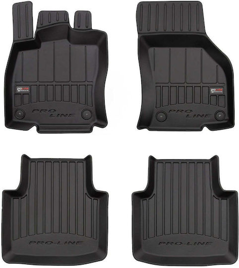 Frogum Proline 3D Set Front and Back Raised Sides Type Car Mats 4 Pieces Mercedes-Benz CLK C209 2002-2009