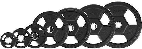 HMS Set of Plates Rubber 1 x 20kg Ø51mm with Handles