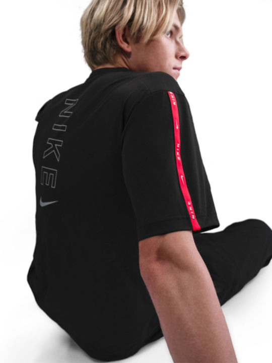 Dri-Fit Αθλητικό T-shirt Μαύρο