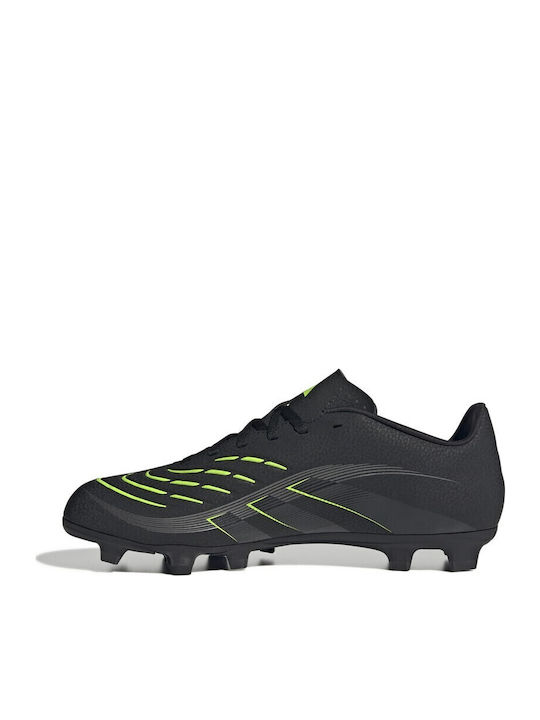 adidas Predator Club Football Shoes with Cleats Black