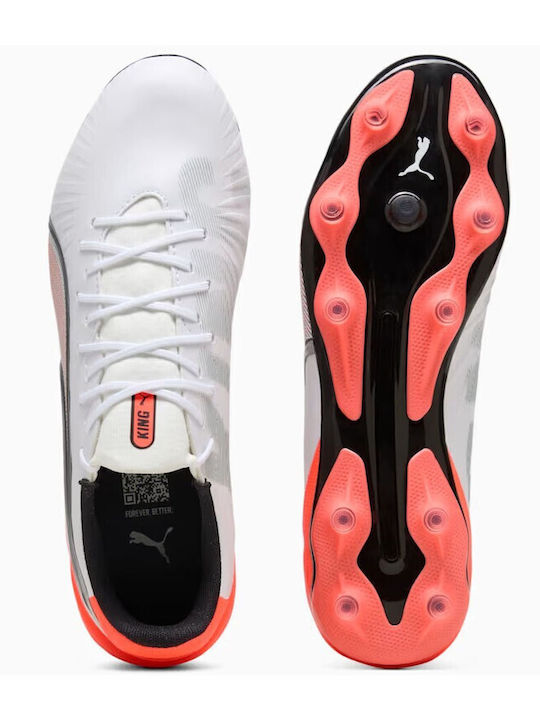 PUMA Match Футболни Обувки с Бутони Бял