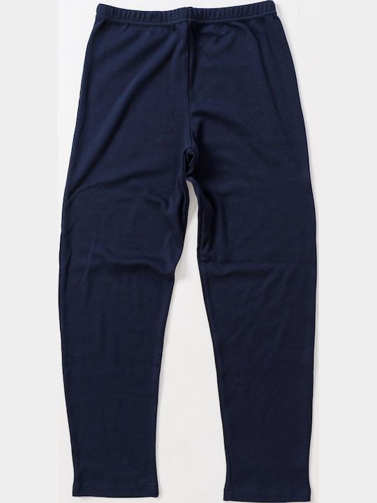 Cherry Winter Damen Pyjama-Set Dark Blue