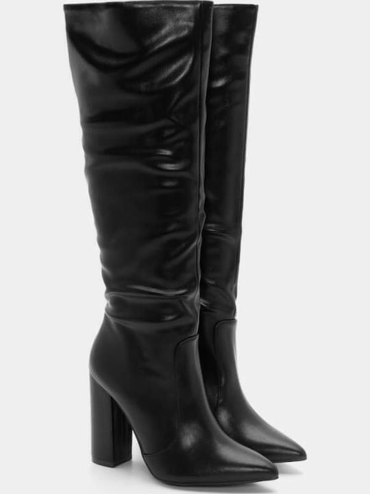 Women's Boots with High Heel Black