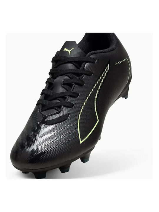 Ultra 6 Play FG/AG Kids Soccer Cleats Molded Black