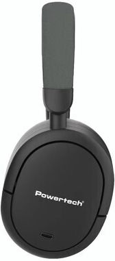 Powertech Wireless / Wired Over Ear Headphones with 36 hours of Operation Black