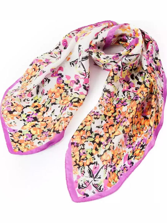 Signare Women's Silk Scarf Pink
