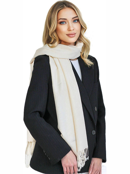 Signare Damen Schal Beige