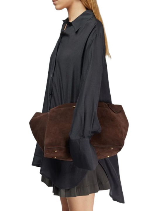 Langärmelig Damen Hemd Black