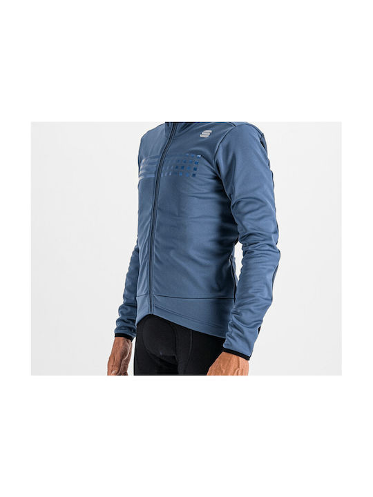 Sportful Cycling Windbreaker Jacket Long sleeve Blue