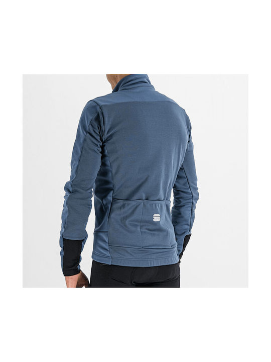Sportful Cycling Windbreaker Jacket Long sleeve Blue