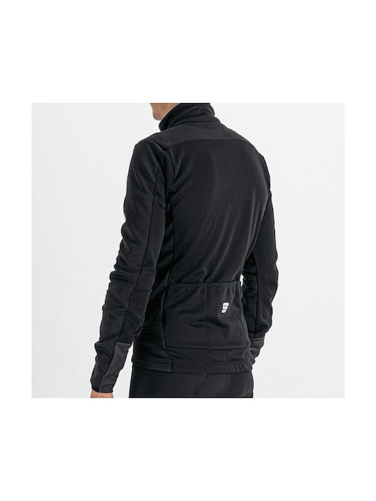 Sportful Jacket Tempo Jacket Männer Wasserdicht Fahrrad-Windjacke Langarm Schwarz